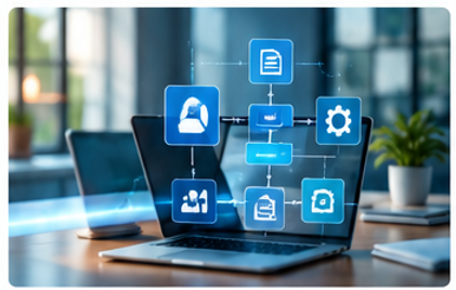 Business Process Work Flow Image